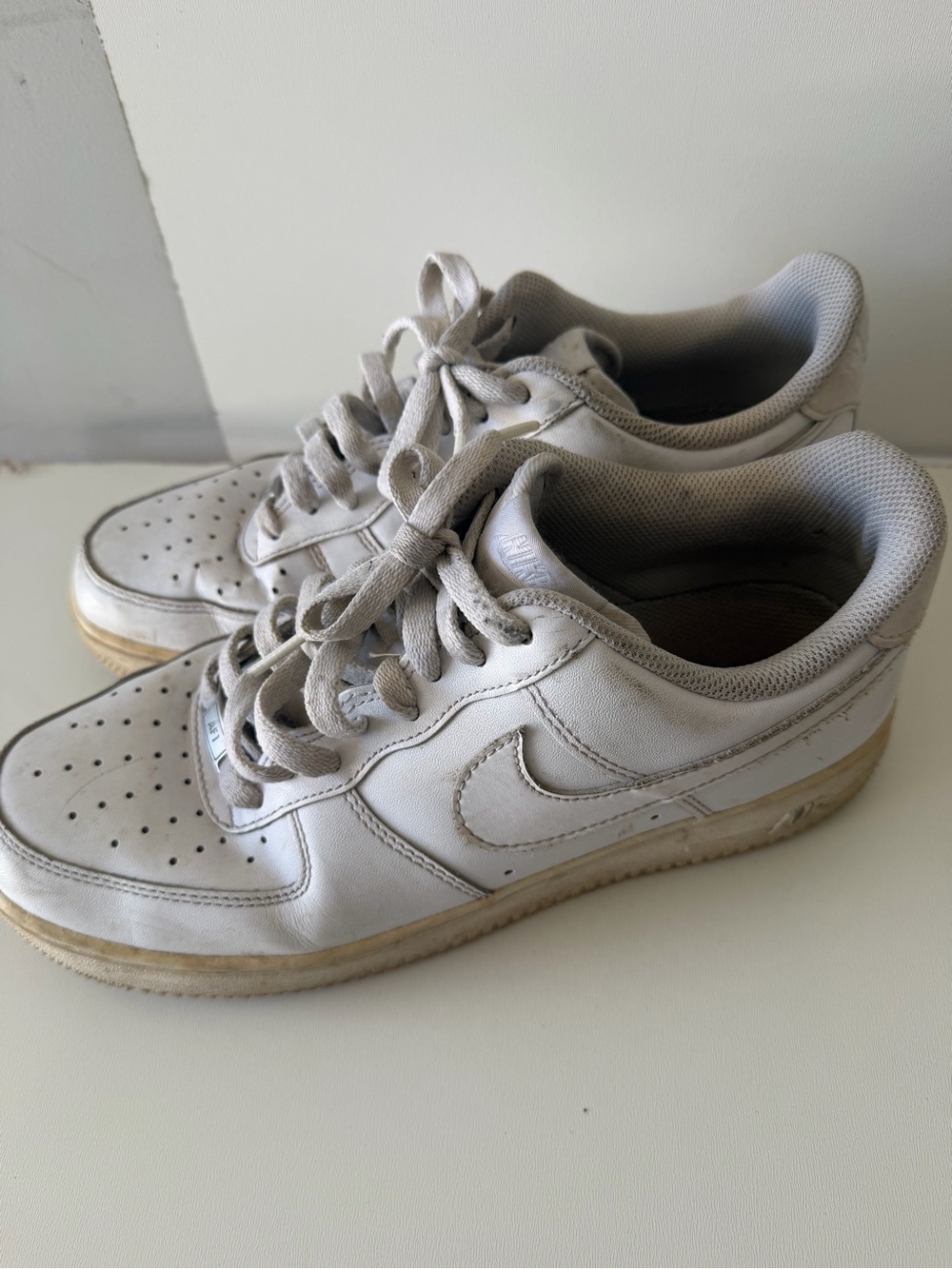 Nike White Low-Top Athletic Sneakers